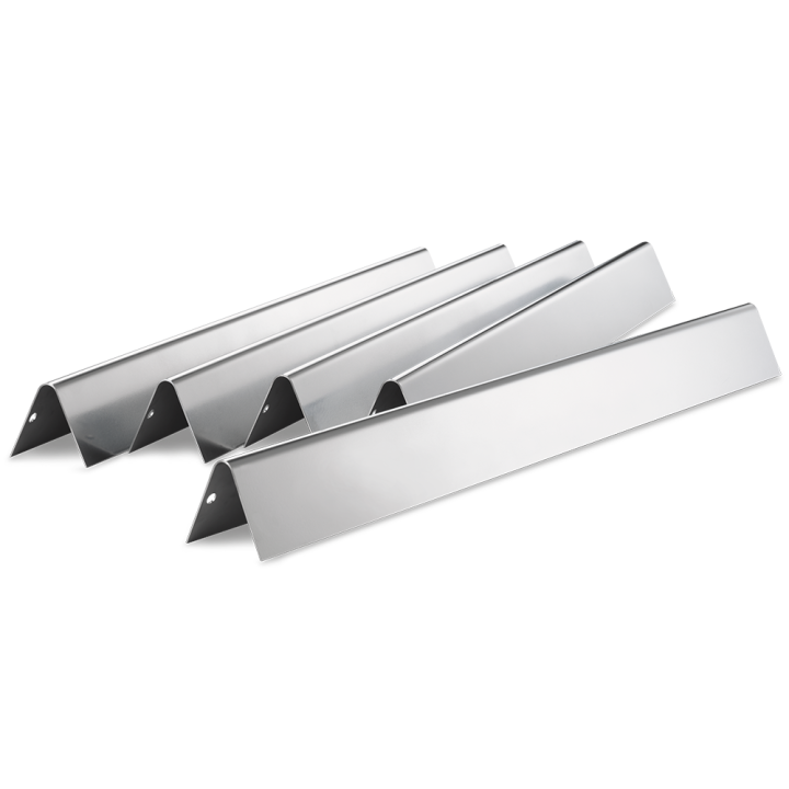 Weber 2401380 Flavorizer tangot Spirit grilleihin ruostumaton teräs