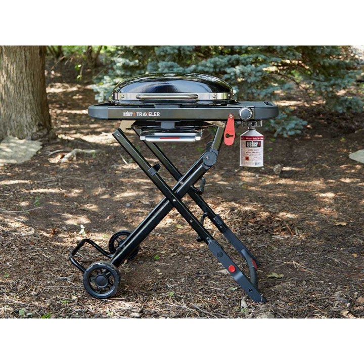 Weber Traveler Compact 1501750 kaasugrilli, 3,2 kW, 52 × 36 cm