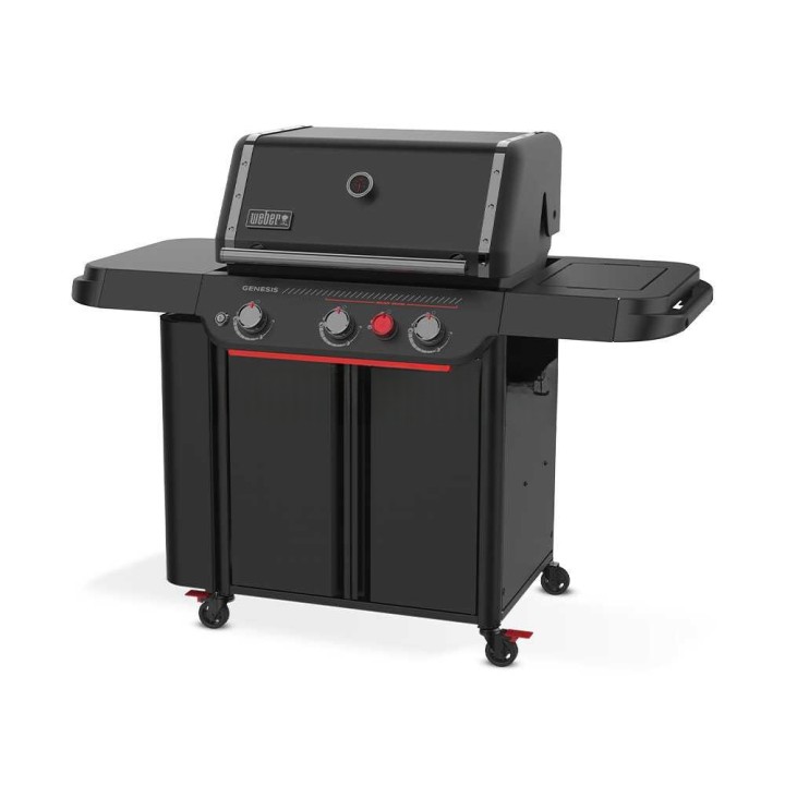 Weber Genesis E-330WR Stealth kaasugrilli, 15,2 kW, varrastin, 68 × 48 cm