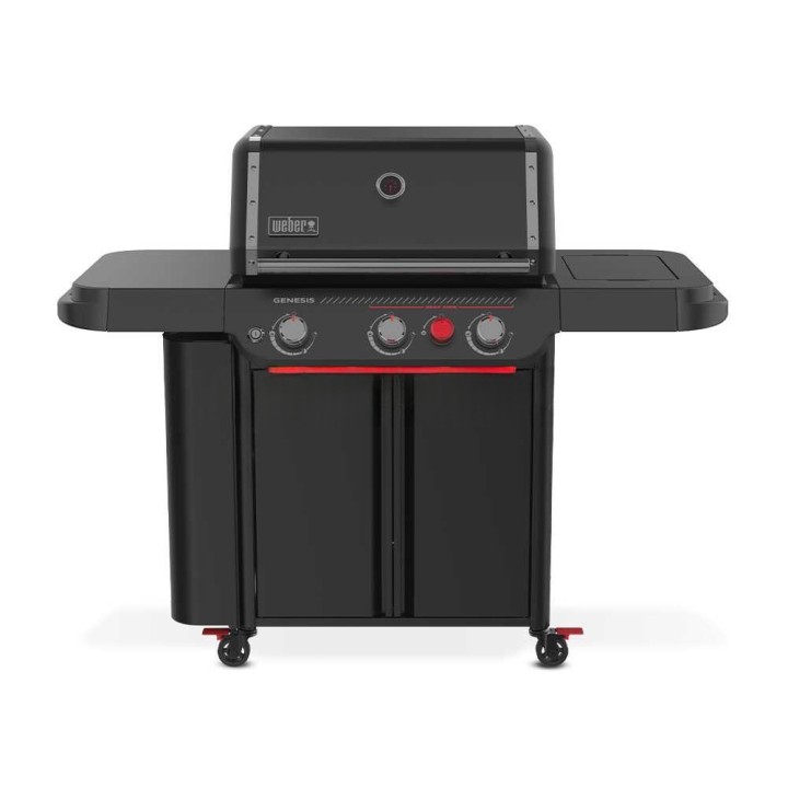 Weber Genesis E-330WR Stealth kaasugrilli, 15,2 kW, varrastin, 68 × 48 cm