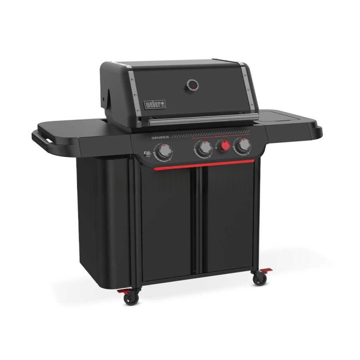 Weber Genesis E-330WR Stealth kaasugrilli, 15,2 kW, varrastin, 68 × 48 cm