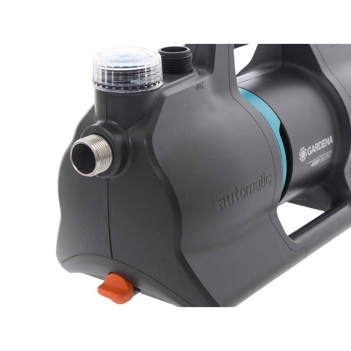 Gardena 4600 Silent sähköinen itsesyöttävä puutarhapumppu, 600 W, 4 600 l/h