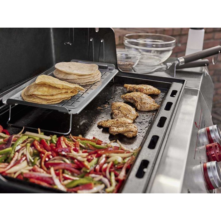 Weber 6791 paistolevy Genesis 300 ja Summit FS38 -grilleihin, 65 × 47,5 cm