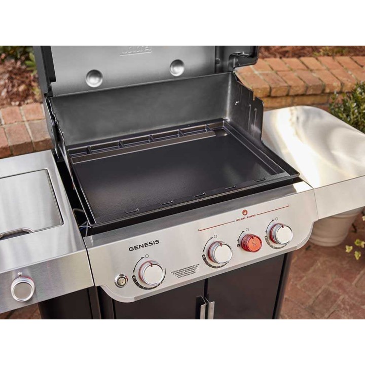 Weber 6791 paistolevy Genesis 300 ja Summit FS38 -grilleihin, 65 × 47,5 cm