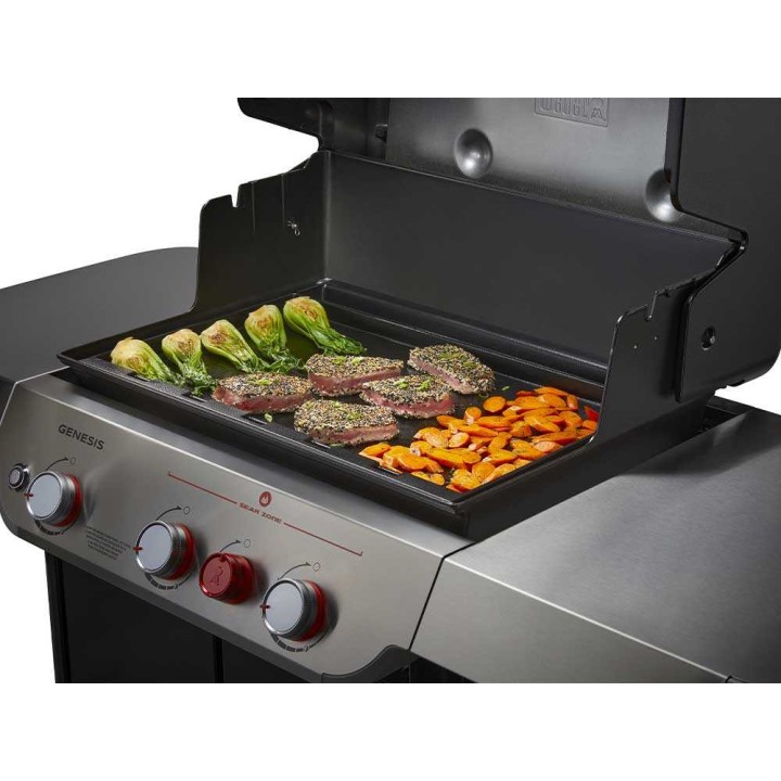 Weber 6791 paistolevy Genesis 300 ja Summit FS38 -grilleihin, 65 × 47,5 cm