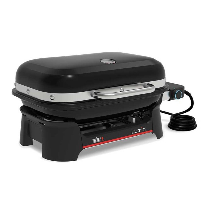 Weber Lumin Compact Black 1502044 sähkögrilli, 2 200 W, 230 V
