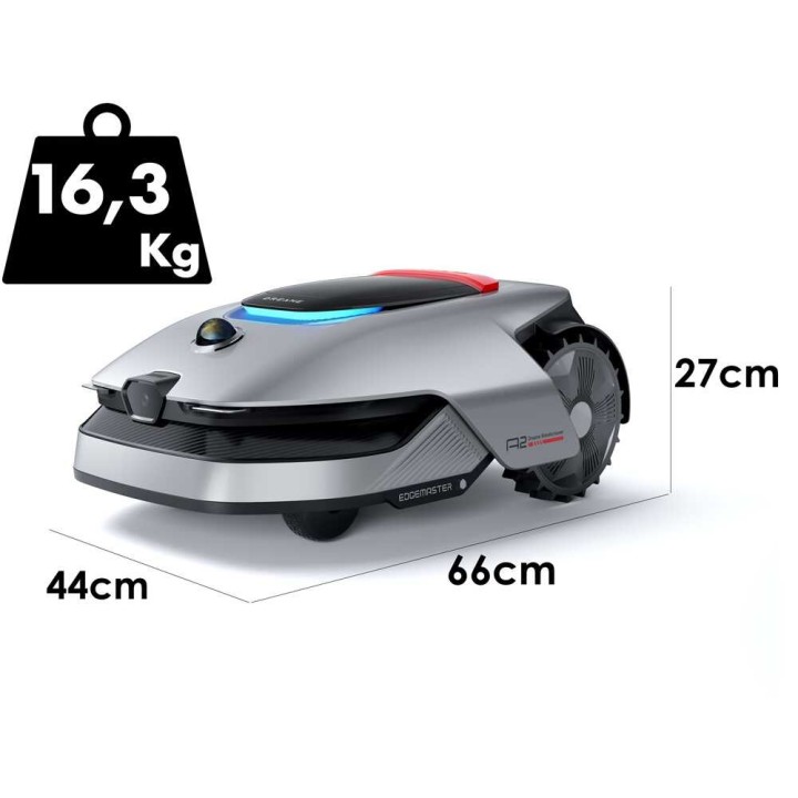 Dreame A2 3000 robottiruohonleikkuri ilman rajalankaa, 3 000 m², 18 V
