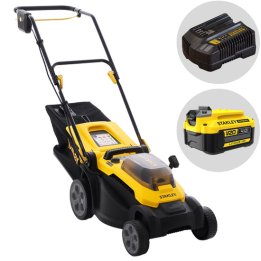 Stanley SCMWP3401M1 QW akkuruohonleikkuri 34 cm 18 V 4 Ah