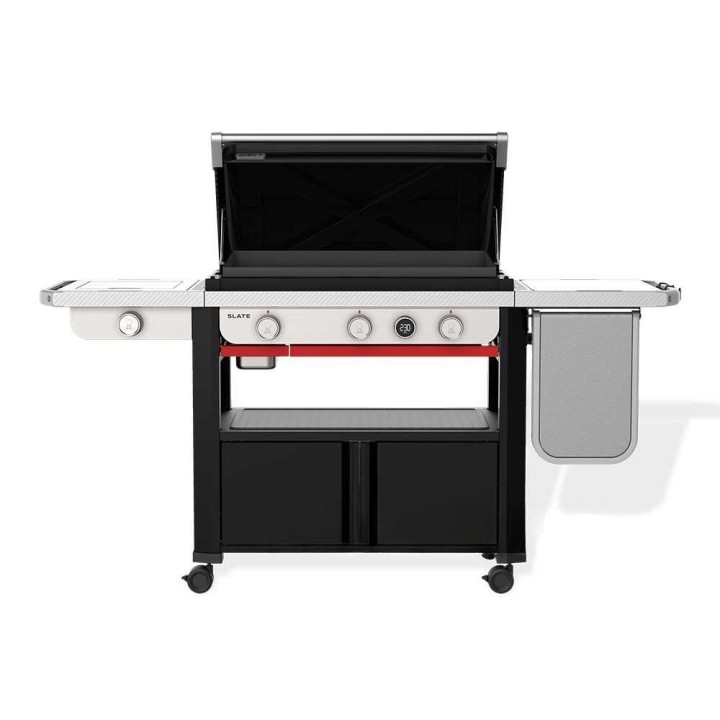 Weber Premium Slate GPD 76cm kaasugrilli parilalevyllä, 10,6 kW, sivukeitin