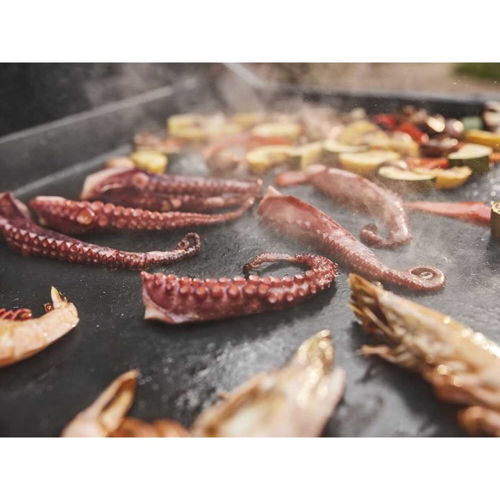 Weber Premium Slate GPD 76cm kaasugrilli parilalevyllä, 10,6 kW, sivukeitin