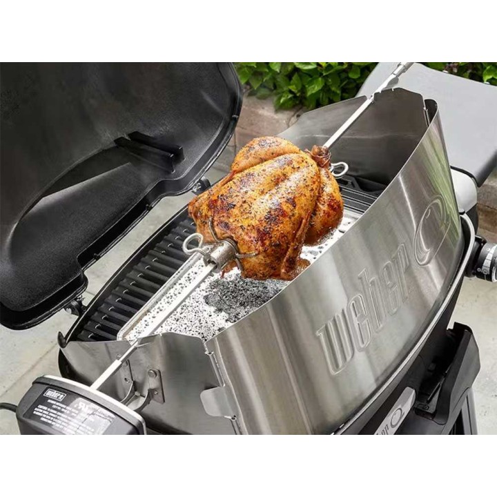 Weber 3400859 grillivarras sähkömoottorilla, Q 2100N/Q 2200N/Q 2800N+