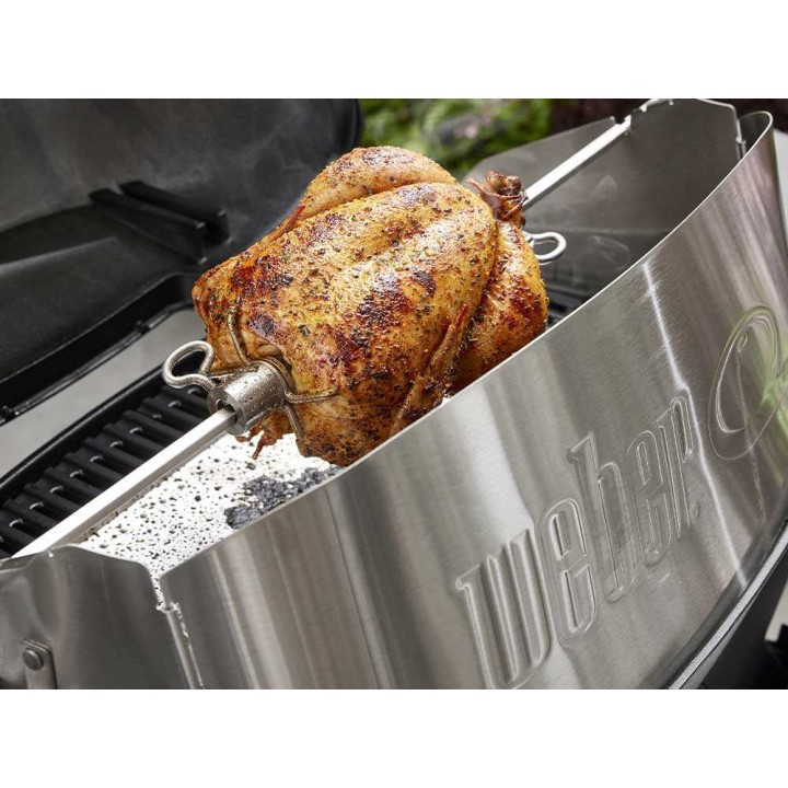 Weber 3400859 grillivarras sähkömoottorilla, Q 2100N/Q 2200N/Q 2800N+