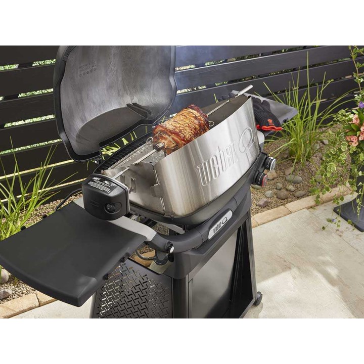Weber Q3000 -sarjan grillivarras, sähkömoottori, 40 × 41,5 × 22,5 cm