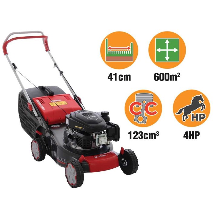 Efco LR 44 PK Comfort bensiinikäyttöinen ruohonleikkuri, 123 cm³, 41 cm