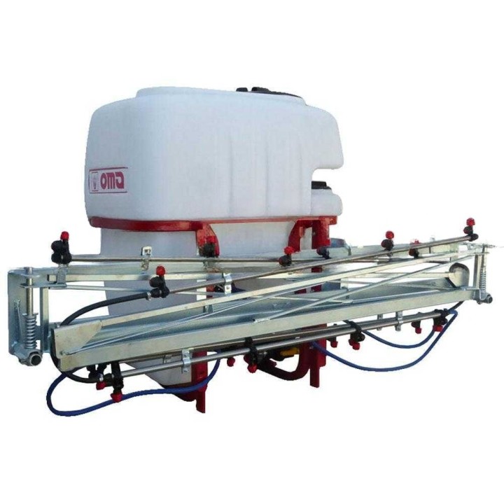 Oma 600 lt traktoriruiskutuslaite, Comet APS 96, 600 l, 50 bar