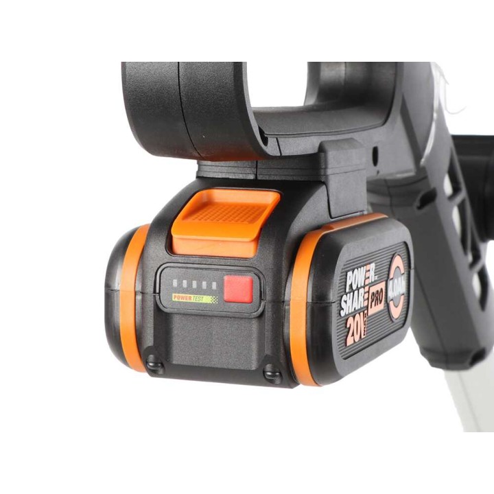 Worx WG173E.9 Nitro 3-in-1-akkutrimmeri, 33 cm, ilman akkua ja laturia