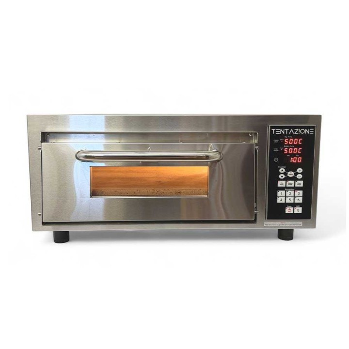 Tentazione MAX GT4 sähköpizzauuni, biscotto-paistopinta 3 cm, 3 000 W, 500 °C