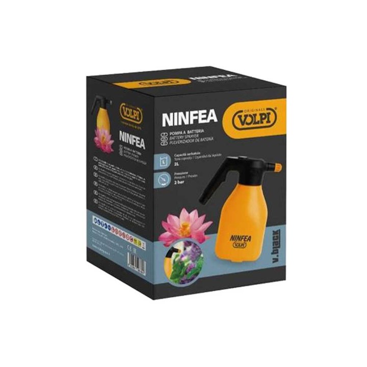 Volpi Ninfea akkukäyttöinen sumutin, 2 l, 2 bar