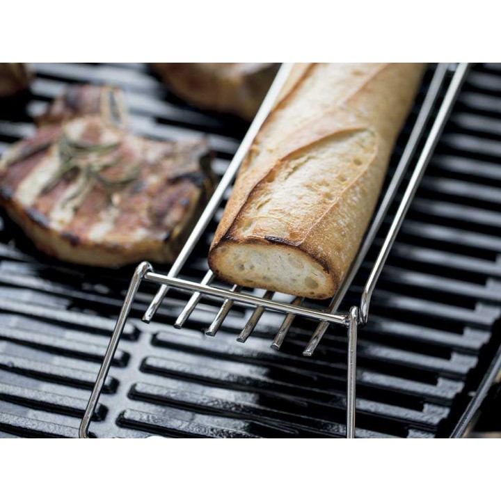 Weber 6570 lämmitystaso Q300/Q3000-grilleihin, terästä, 52 × 16,5 × 8,5 cm