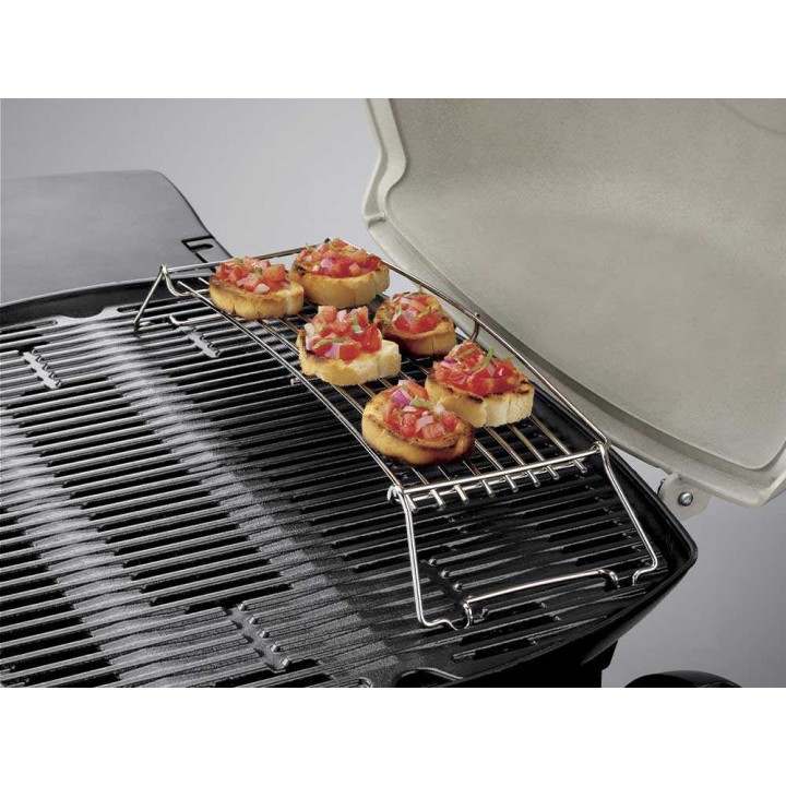 Weber 6570 lämmitystaso Q300/Q3000-grilleihin, terästä, 52 × 16,5 × 8,5 cm