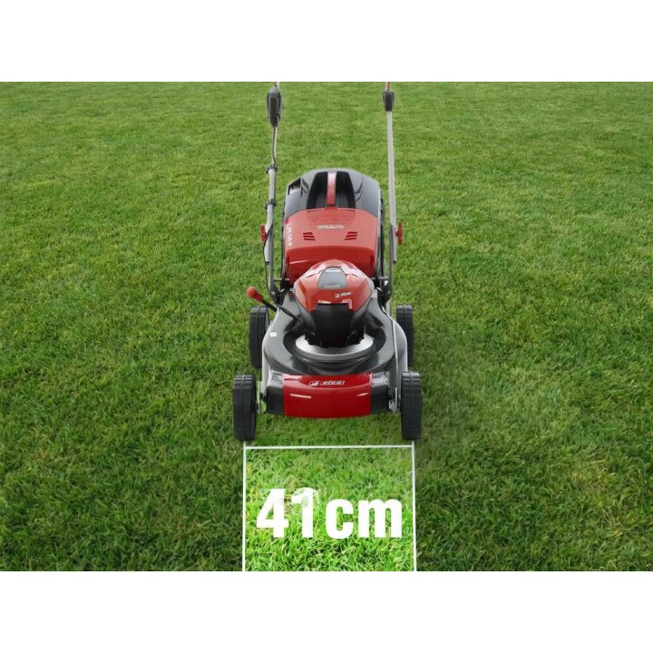 Efco LRi 44 P akkuruohonleikkuri, 41 cm, 40 V, 5 Ah, teräsrunko