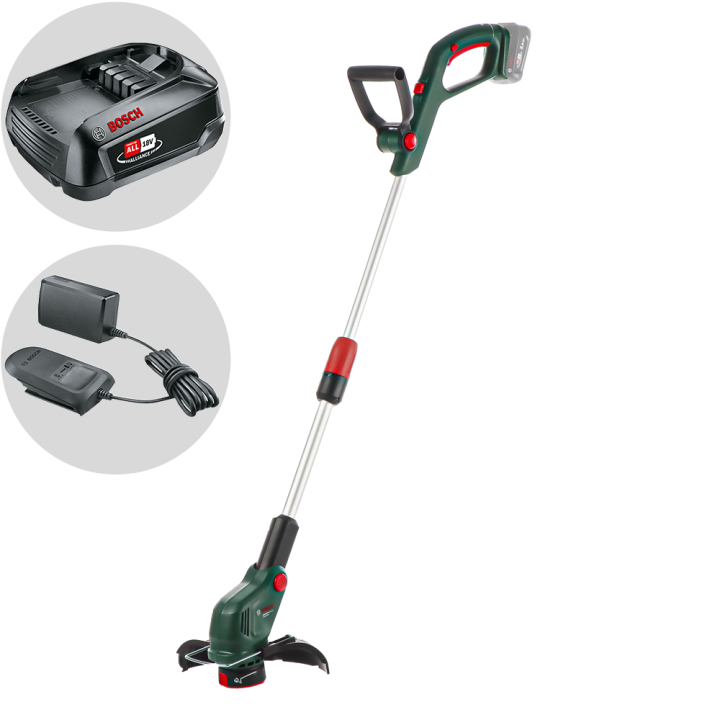 Bosch UniversalGrassCut 18V 23 450 akkuruohotrimmeri 18 V 23 cm 2 5 Ah