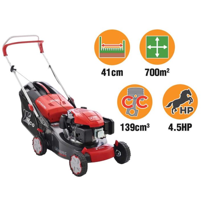 Efco LR 44 PK Comfort Plus ruohonleikkuri, 139 cm³, 41 cm, 70 l