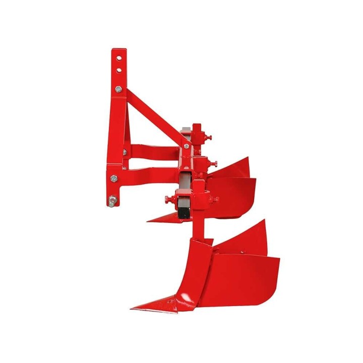 AS-T2 säädettävä kaksivantainen salkoauran varuste, 150 cm, 15–25 HP, 57 kg