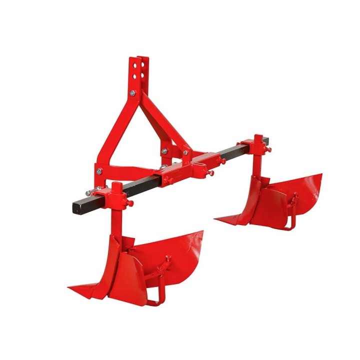 AS-T2 säädettävä kaksivantainen salkoauran varuste, 150 cm, 15–25 HP, 57 kg