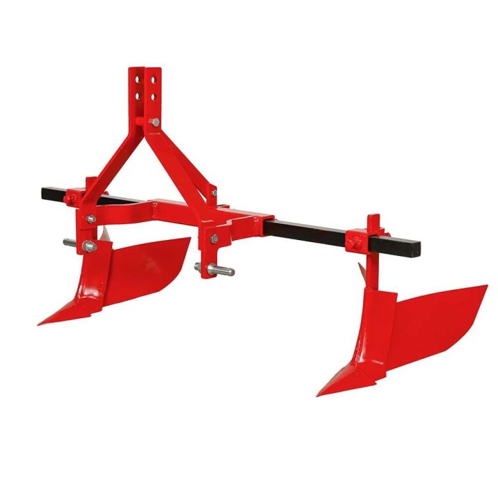 AS-T2 säädettävä kaksivantainen salkoauran varuste, 150 cm, 15–25 HP, 57 kg
