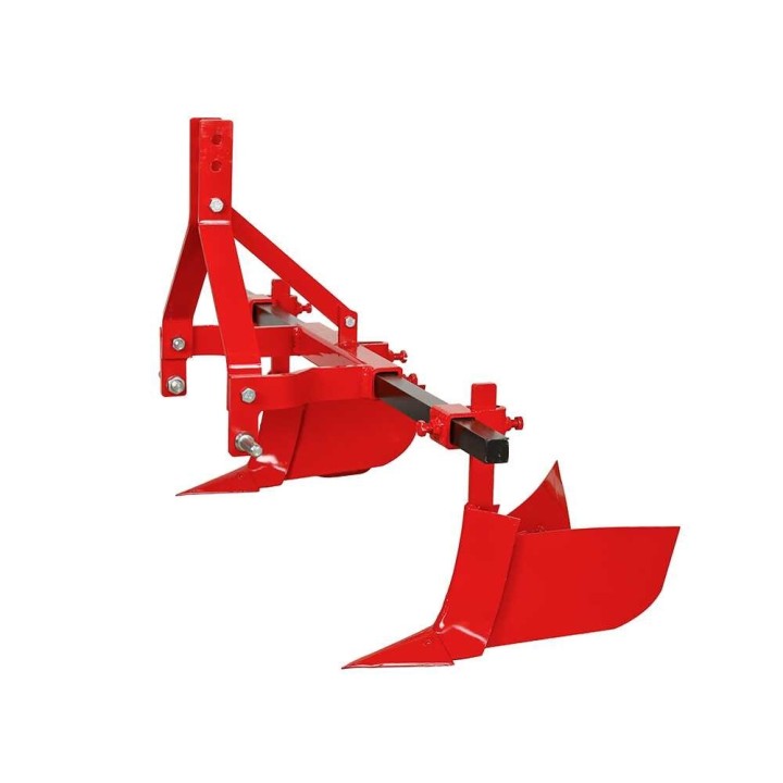 AS-T2 säädettävä kaksivantainen salkoauran varuste, 150 cm, 15–25 HP, 57 kg