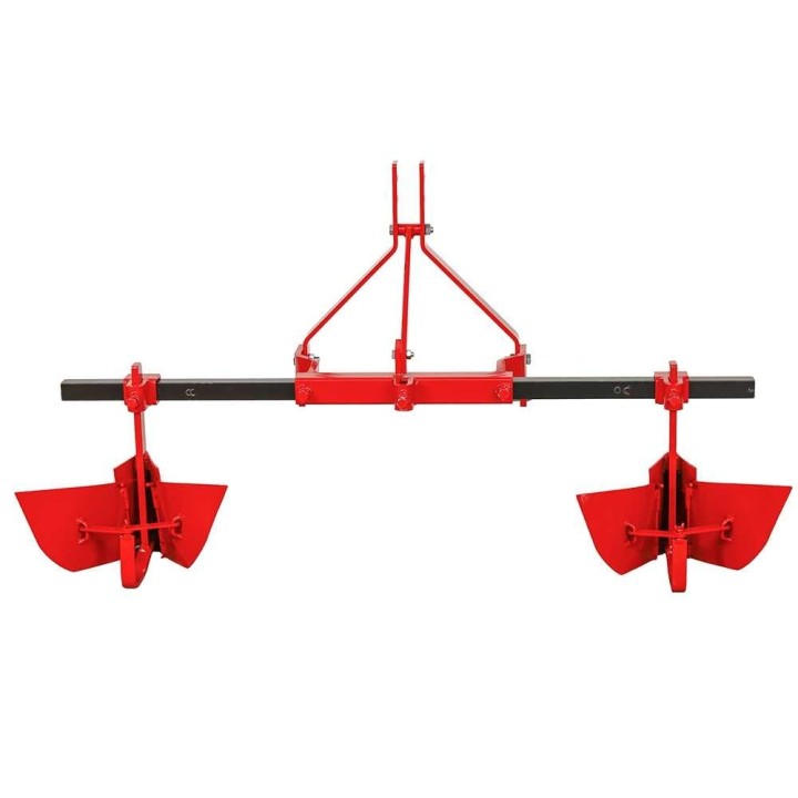 AS-T2 säädettävä kaksivantainen salkoauran varuste, 150 cm, 15–25 HP, 57 kg