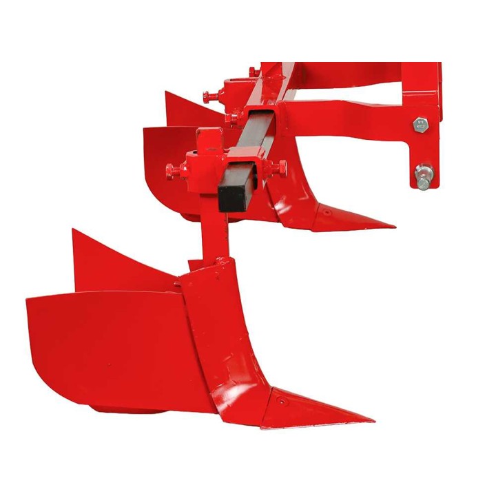 AS-T2 säädettävä kaksivantainen salkoauran varuste, 150 cm, 15–25 HP, 57 kg