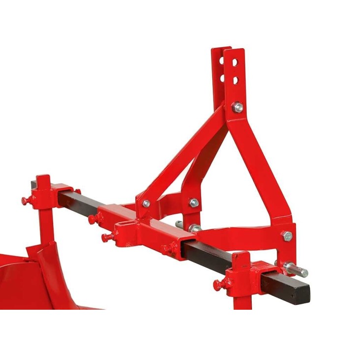AS-T2 säädettävä kaksivantainen salkoauran varuste, 150 cm, 15–25 HP, 57 kg