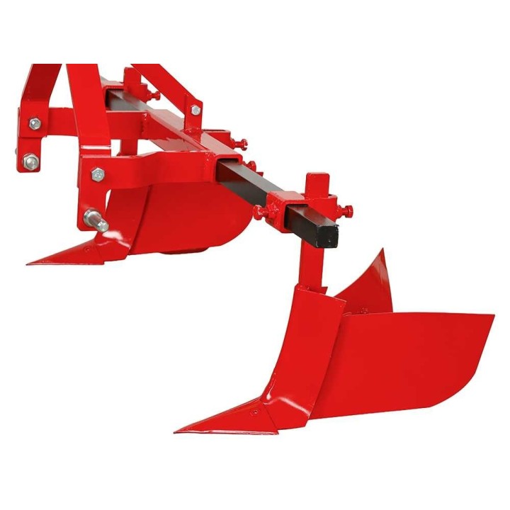AS-T2 säädettävä kaksivantainen salkoauran varuste, 150 cm, 15–25 HP, 57 kg