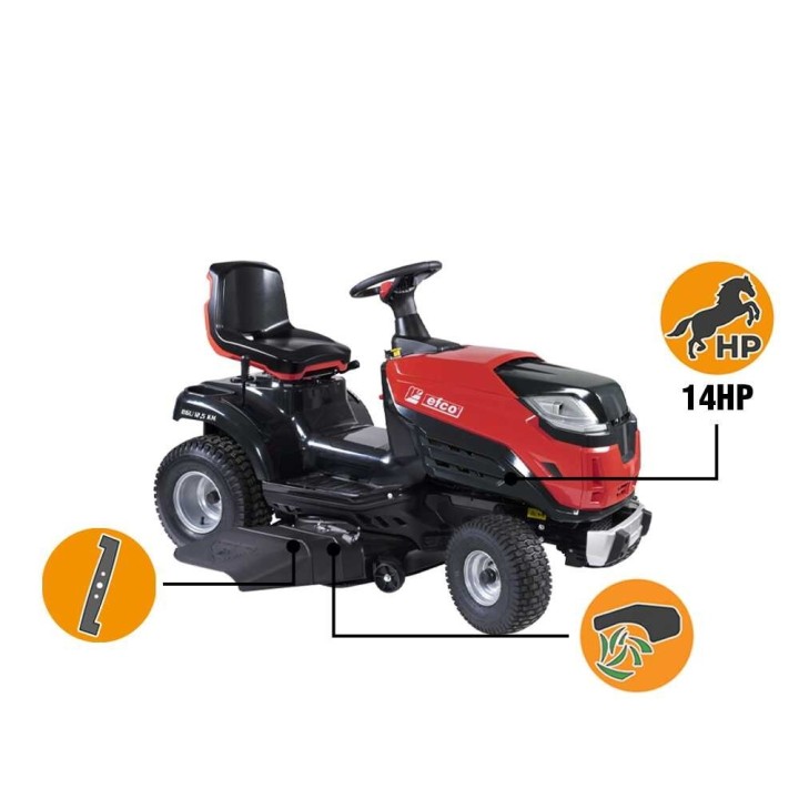 Efco EF 86L/12,5 K M ajoleikkuri, 86 cm, sivulle purkava, 413 cm³, 14 HP