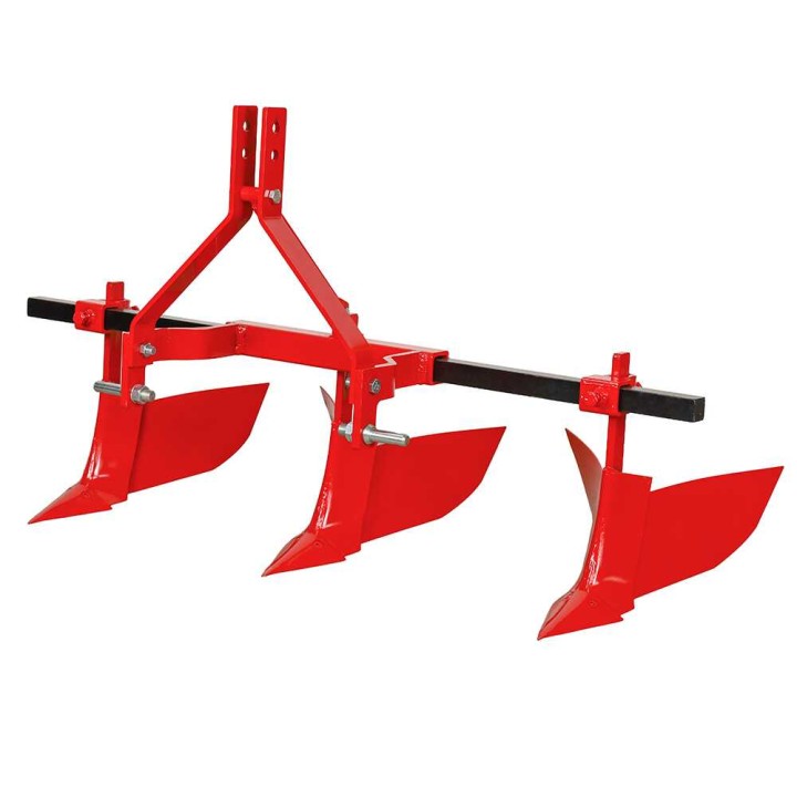 AS-T3 säädettävä vakoauralaite, 3 auraa, 150 cm, 15–25 HP, kolmipistekiinnitys