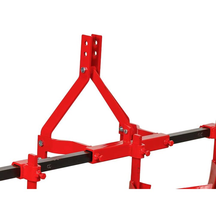 AS-T3 säädettävä vakoauralaite, 3 auraa, 150 cm, 15–25 HP, kolmipistekiinnitys