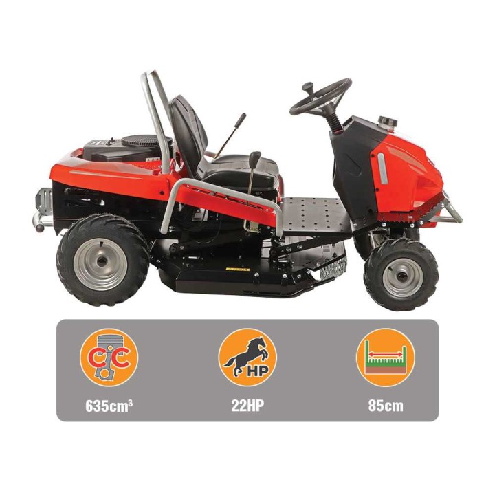 Efco Tuareg 85 2WD traktorimurskain, 85 cm, 22 HP, hydrostaattinen veljesto