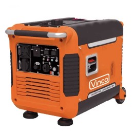 Vinco QL3000i invertterigeneraattori 3 kW 230 V pyörällinen ja hiljainen