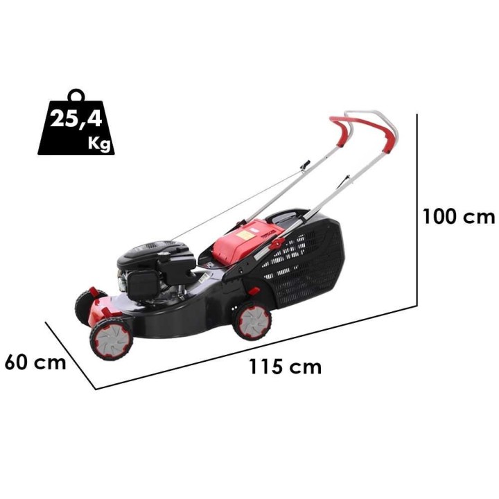 Efco LR 48 PK Comfort bensiiniruohonleikkuri, 46 cm, 123 cm³, 4 HP