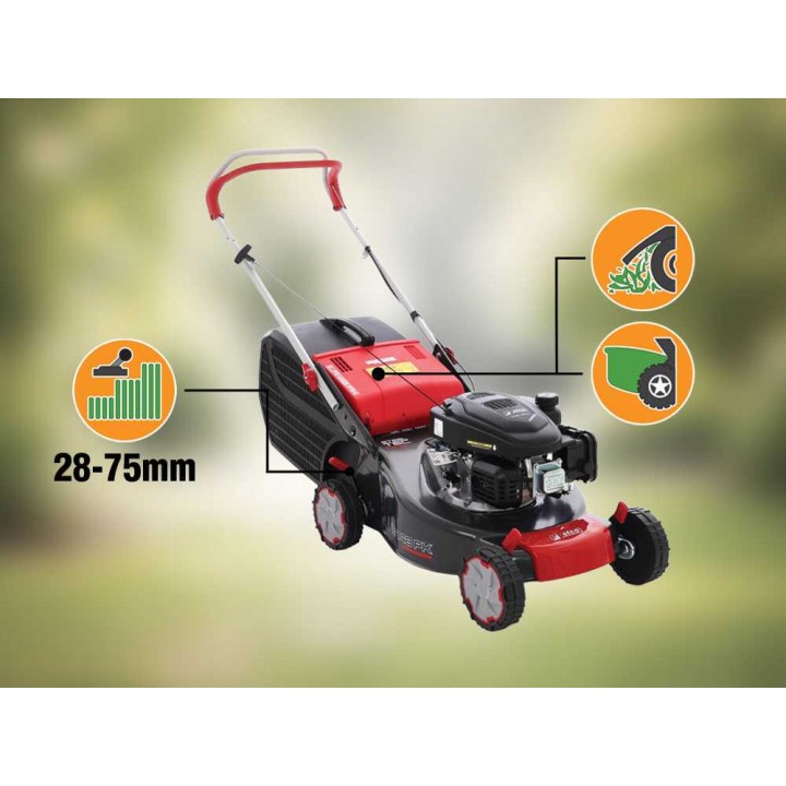 Efco LR 48 PK Comfort bensiiniruohonleikkuri, 46 cm, 123 cm³, 4 HP