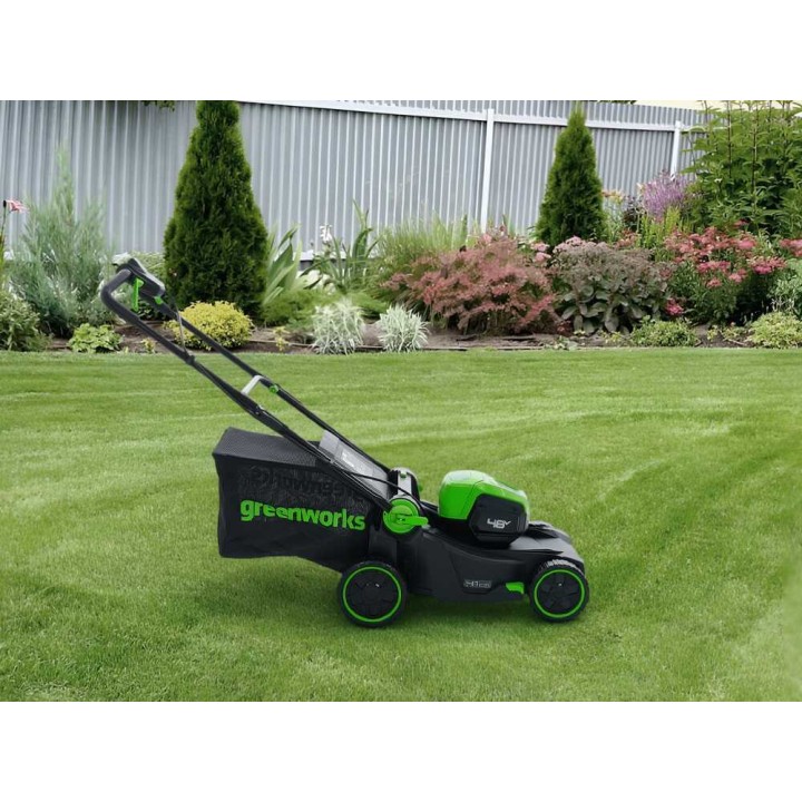 Greenworks GD48LM41II akkuruohonleikkuri, 41 cm, 48 V, 4 Ah
