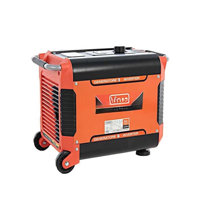 Vinco QL3000i invertterigeneraattori, 3 kW, 230 V, pyörällinen ja hiljainen
