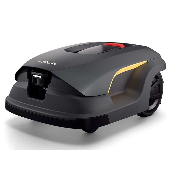 STIGA A 140v robottiruohonleikkuri, 26 cm, 14 Ah, rajakaapeliton