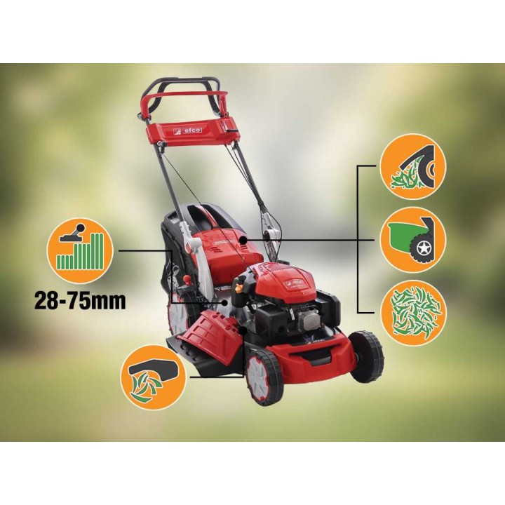 Efco LR 53 TK Allroad FLEX 4 itsevetävä ruohonleikkuri, 196 cm³, 51 cm
