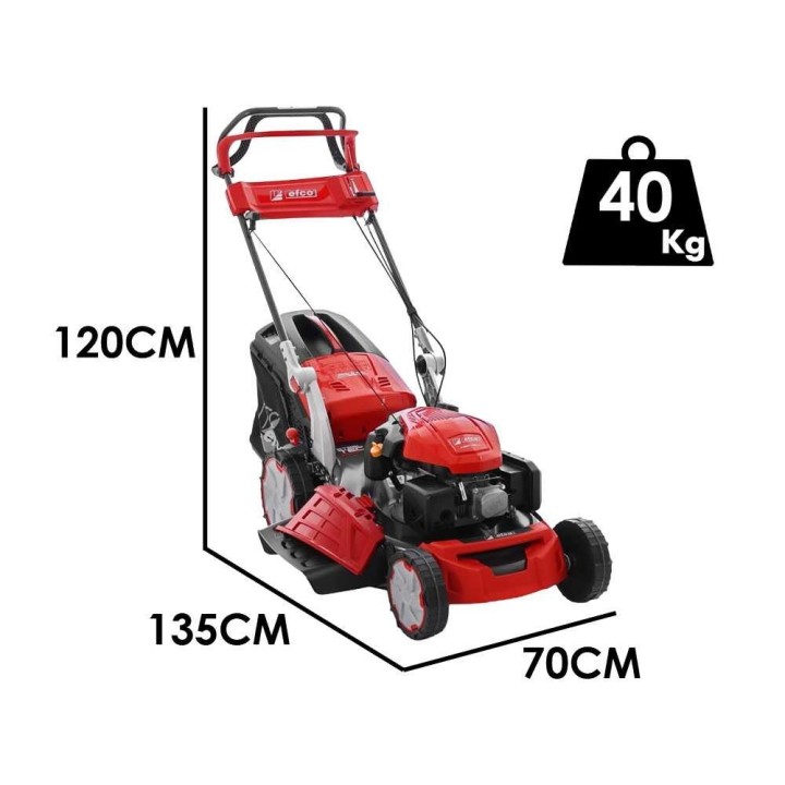 Efco LR 53 TK Allroad FLEX 4 itsevetävä ruohonleikkuri, 196 cm³, 51 cm