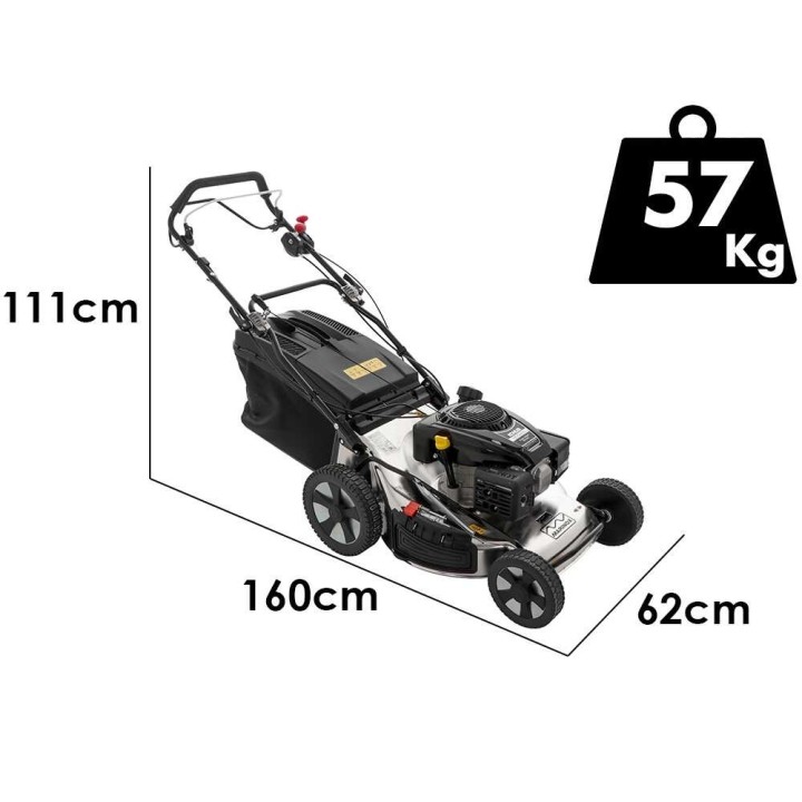 Marina Systems MX 57 SK 3V vetävä ruohonleikkuri, Kohler HD775, 6 HP, 57 cm