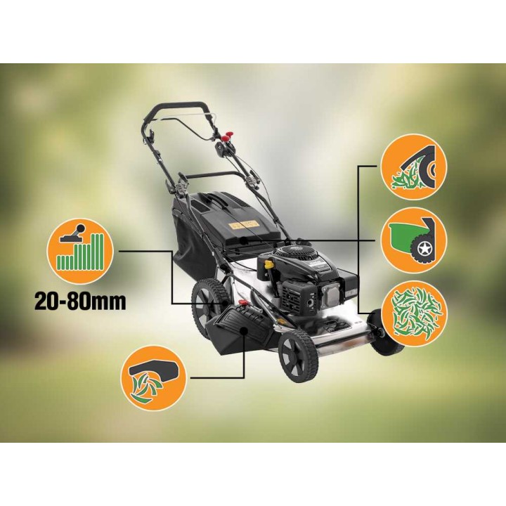 Marina Systems MX 57 SK 3V vetävä ruohonleikkuri, Kohler HD775, 6 HP, 57 cm
