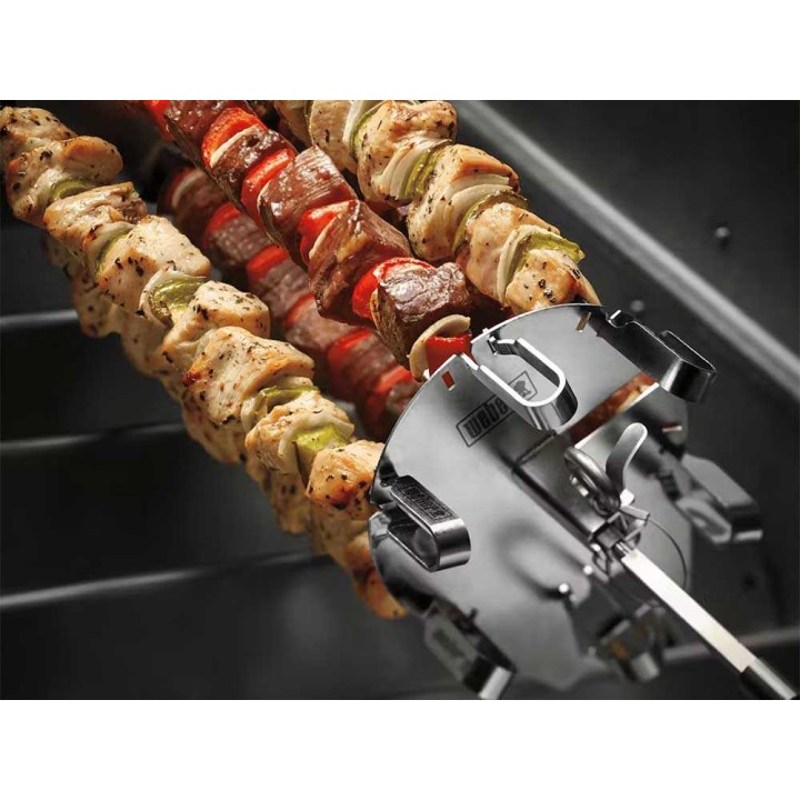 Weber Crafted 7685 varraskehikko, 6 vartaita, 40,64 cm, ruostumaton teräs